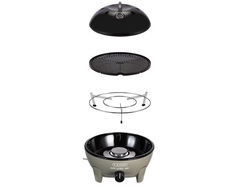 Grill gazowy stołowy CADAC City Chef 38,5cm ZIELONA OLIWKA Grill gazowy stołowy CADAC City Chef 38,5cm ZIELONA OLIWKA