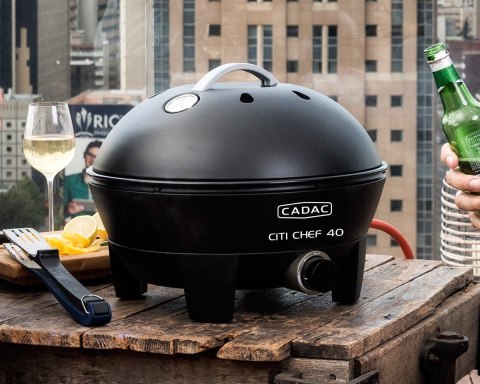 Grill gazowy stołowy CADAC City Chef 38,5cm ZIELONA OLIWKA Grill gazowy stołowy CADAC City Chef 38,5cm ZIELONA OLIWKA