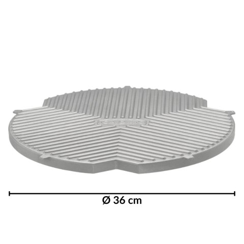 Płyta grillowa dwustronna CADAC z powłoką GreenGrill® do City&Grillo Chef Płyta grillowa dwustronna CADAC z powłoką GreenGrill® do City&Grillo Chef