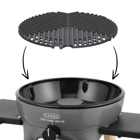 Ruszt CADAC BBQ 36cm do City&Grillo Chef Ruszt CADAC BBQ 36cm do City&Grillo Chef