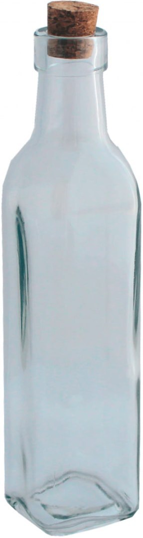Butelka szklana 250ml z korkiem OLIWA lub OCET Butelka szklana 250ml z korkiem OLIWA lub OCET