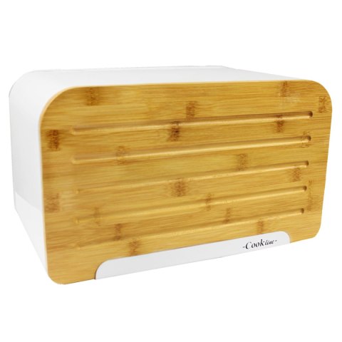 Chlebak z deską do krojenia 35x20x21cm BIAŁY Chlebak z deską do krojenia 35x20x21cm BIAŁY