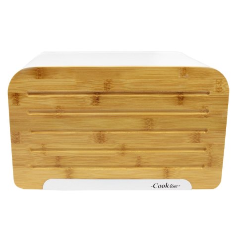 Chlebak z deską do krojenia 35x20x21cm BIAŁY Chlebak z deską do krojenia 35x20x21cm BIAŁY