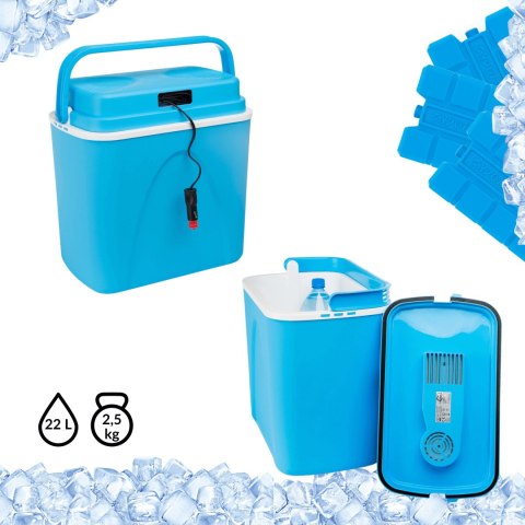 Lodówka turystyczna samochodowa KAMAI CB 22L - 12V Lodówka turystyczna samochodowa KAMAI CB 22L - 12V