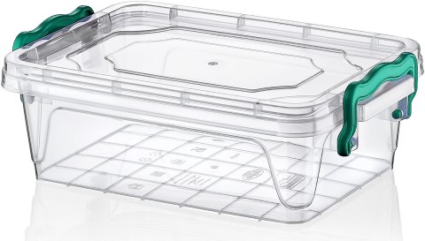 Pojemnik plastikowy 1,2L PROSTOKĄT MULTI BOX z pokrywką Pojemnik plastikowy 1,2L PROSTOKĄT MULTI BOX z pokrywką