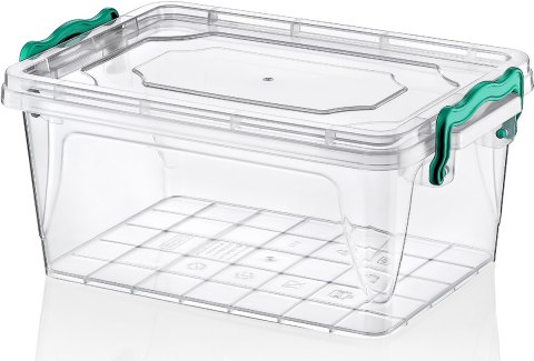 Pojemnik plastikowy 5,0L PROSTOKĄT MULTI BOX z pokrywką Pojemnik plastikowy 5,0L PROSTOKĄT MULTI BOX z pokrywką