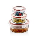 Pojemnik plastikowy 500ml OKRĄGŁY SAVER BOX z pokrywką