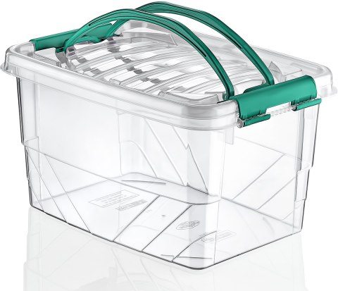 Pojemnik plastikowy 7,0L PROSTOKĄT MULTI BOX z pokrywką i uchwytem Pojemnik plastikowy 7,0L PROSTOKĄT MULTI BOX z pokrywką i uchwytem