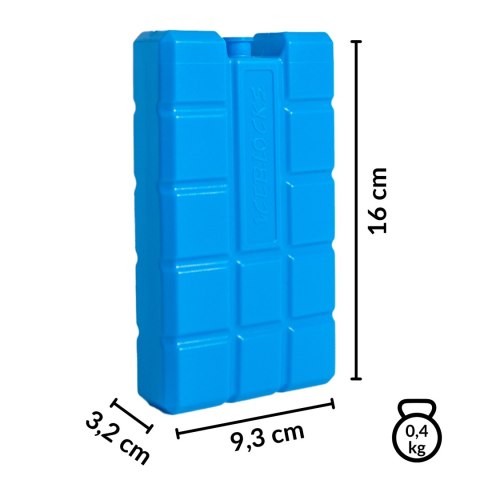 Wkład mrożący 2 x 400 ml Kamai Coolbox do lodówek turystycznych, kolor niebieski Wkład mrożący 2 x 400 ml Kamai Coolbox do lodówek turystycznych, kolor niebieski