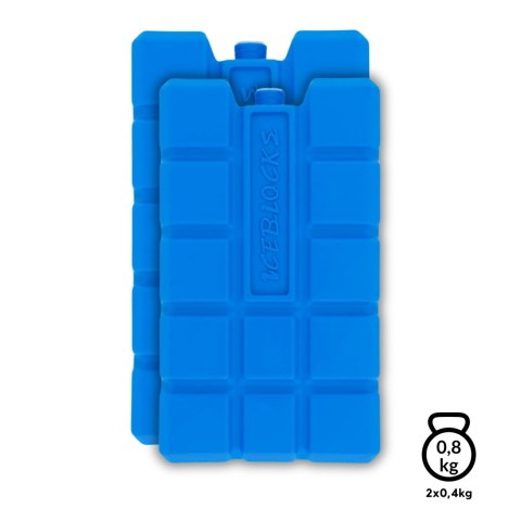Wkład mrożący 2 x 400 ml Kamai Coolbox do lodówek turystycznych, kolor niebieski Wkład mrożący 2 x 400 ml Kamai Coolbox do lodówek turystycznych, kolor niebieski