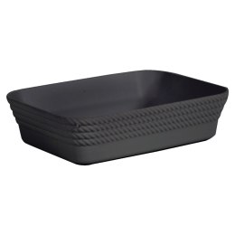 Pojemnik dekoracyjny 1,8L organizer RANGETTE ANTRACYT