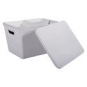 Pojemnik dekoracyjny 4|4L organizer RANGETTE BIAŁY