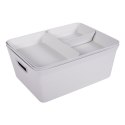 Pojemnik dekoracyjny 4|4L organizer RANGETTE BIAŁY