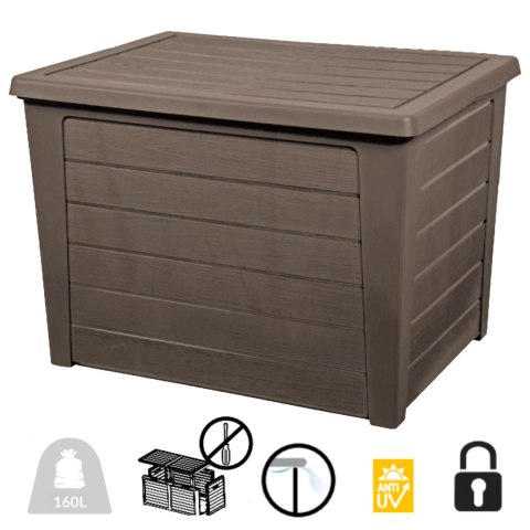 Skrzynia ogrodowa 160L TAUPE Skrzynia ogrodowa 160L TAUPE
