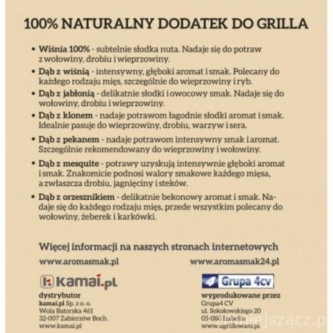 GRANULAT DĄB Z ORZESZNIKIEM AROMA SMAK GRANULAT DĄB Z ORZESZNIKIEM AROMA SMAK