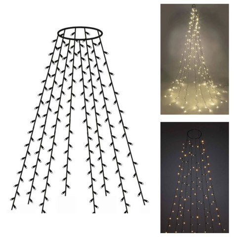 Kurtyna świetlna 480 lampek LED na choinkę Kurtyna świetlna 480 lampek LED na choinkę