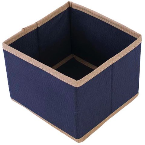 Organizer do szafy i szuflady 14x14x11cm NIEBIESKI Organizer do szafy i szuflady 14x14x11cm NIEBIESKI