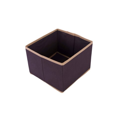 Organizer do szafy i szuflady 20x20x15cm BRĄZOWY Organizer do szafy i szuflady 20x20x15cm BRĄZOWY