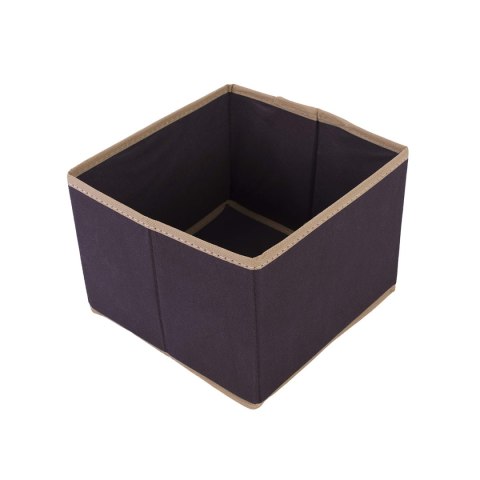 Organizer do szafy i szuflady 20x20x15cm BRĄZOWY Organizer do szafy i szuflady 20x20x15cm BRĄZOWY