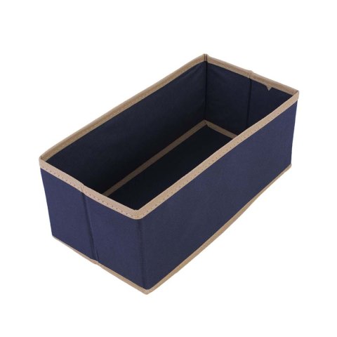 Organizer do szafy i szuflady 28x14x11cm NIEBIESKI Organizer do szafy i szuflady 28x14x11cm NIEBIESKI