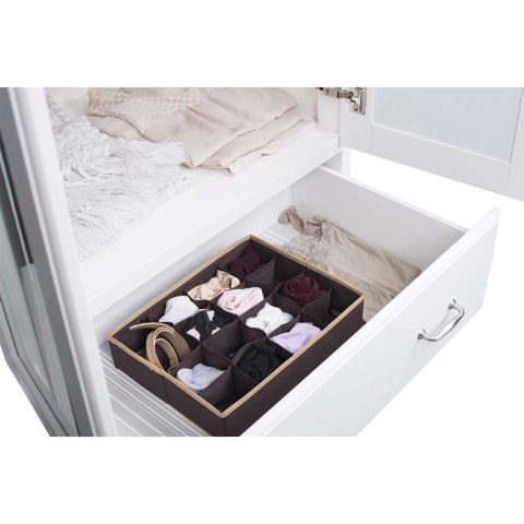 Organizer do szuflady 35x27x9cm BRĄZ Organizer do szuflady 35x27x9cm BRĄZ