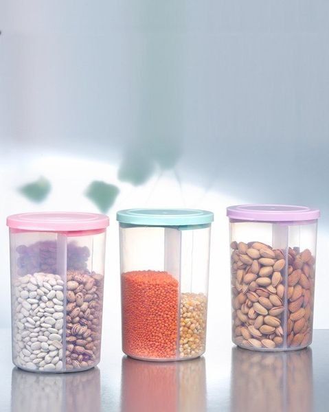 Pojemnik plastikowy 3w1, 3x750ml Pojemnik plastikowy 3w1, 3x750ml