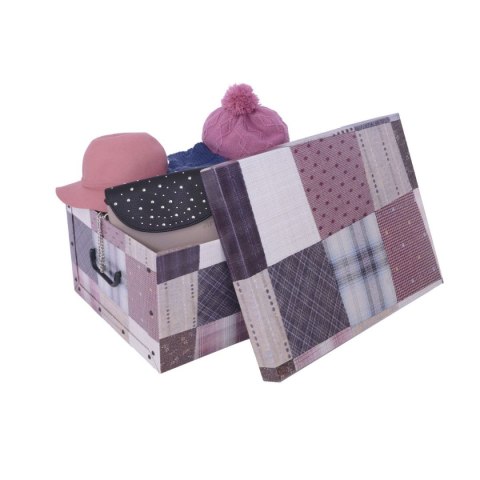 Pudełko kartonowe MAXI PATCHWORK KLASYCZNE Pudełko kartonowe MAXI PATCHWORK KLASYCZNE