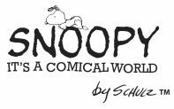 Pudełko kartonowe ozdobne MAXI SNOOPY Pudełko kartonowe ozdobne MAXI SNOOPY