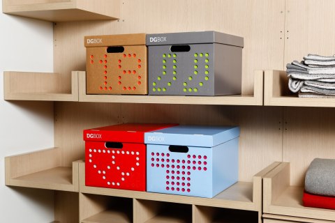 Pudełko kartonowe personalizowane DGBOX CZERWONE Pudełko kartonowe personalizowane DGBOX CZERWONE
