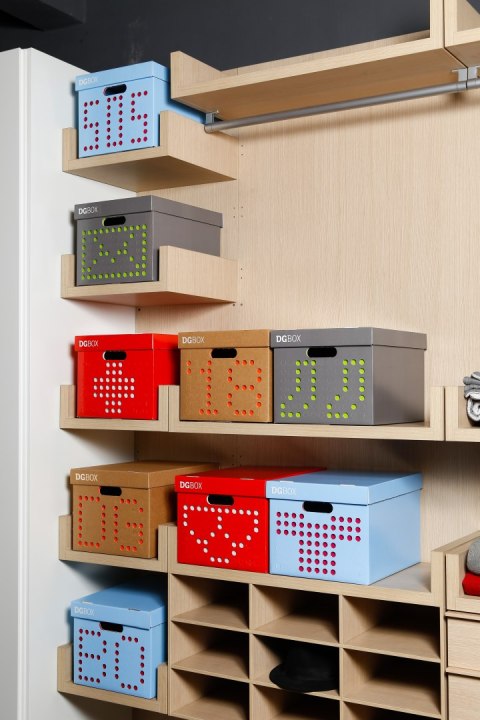 Pudełko kartonowe personalizowane DGBOX SZARE Pudełko kartonowe personalizowane DGBOX SZARE