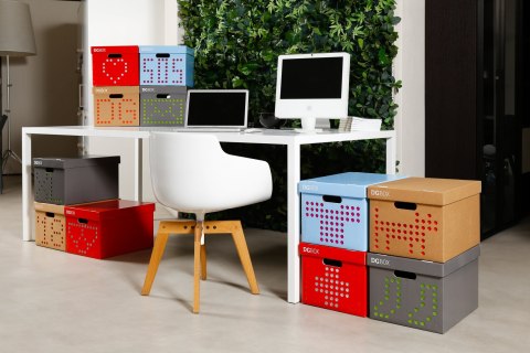 Pudełko kartonowe personalizowane DGBOX SZARE Pudełko kartonowe personalizowane DGBOX SZARE