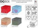 Pudełko kartonowe personalizowane DGBOX SZARE