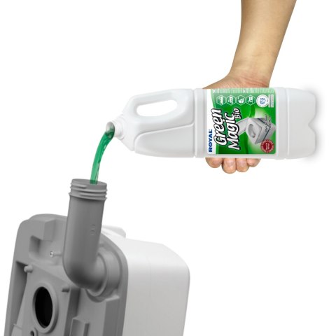 Koncentrat - Płyn 2L do toalet turystycznych GREEN MAGIC BIO Koncentrat - Płyn 2L do toalet turystycznych GREEN MAGIC BIO