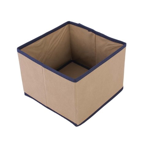 Organizer do szafy i szuflady 20x20x15cm BEŻOWY Organizer do szafy i szuflady 20x20x15cm BEŻOWY