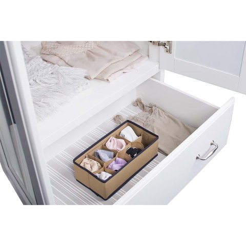 Organizer do szuflady 29x15x9cm BEŻOWY Organizer do szuflady 29x15x9cm BEŻOWY