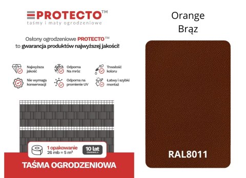 ORANGE 19cm 26mb BRĄZ ORANGE 19cm 26mb BRĄZ