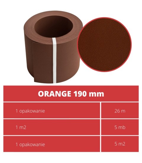 ORANGE 19cm 26mb BRĄZ ORANGE 19cm 26mb BRĄZ