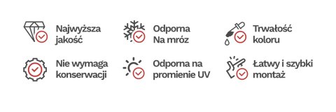 Taśma ogrodzeniowa 50mb Thermoplast® CLASSIC LINE 4,75cm GRAFIT Taśma ogrodzeniowa 50mb Thermoplast® CLASSIC LINE 4,75cm GRAFIT