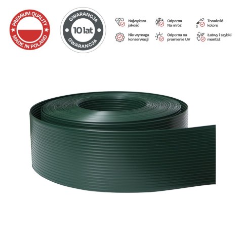 Taśma ogrodzeniowa 52mb Thermoplast® CLASSIC LINE 9,5cm ZIELONA Taśma ogrodzeniowa 52mb Thermoplast® CLASSIC LINE 9,5cm ZIELONA