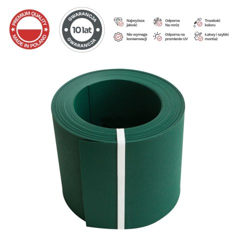 Taśma ogrodzeniowa ROLKA 26mb ORANGE 19cm PROTECTO™ ZIELONA