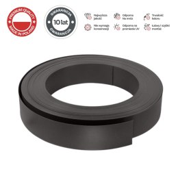Taśma ogrodzeniowa system pionowy ORANGE SKIN 48 mm ANTRACYT