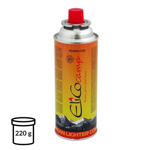 Kartusz gazowy z kołnierzem 220g/400ml Kartusz gazowy z kołnierzem 220g/400ml