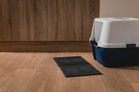 Mata 30x30cm przed kuwetę CZARNA FIBOO Mata 30x30cm przed kuwetę CZARNA FIBOO