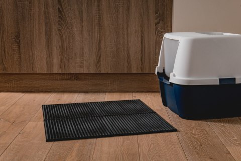 Mata 30x30cm przed kuwetę CZARNA FIBOO Mata 30x30cm przed kuwetę CZARNA FIBOO
