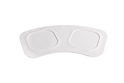 Mata 43x22cm pod miski BIAŁA FIBOO Mata 43x22cm pod miski BIAŁA FIBOO