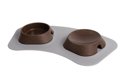 Mata 43x22cm pod miski CZARNA FIBOO Mata 43x22cm pod miski CZARNA FIBOO