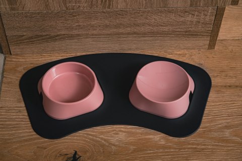 Mata 43x22cm pod miski JASNO-SZARA FIBOO Mata 43x22cm pod miski JASNO-SZARA FIBOO