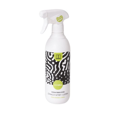 Płyn do mycia szyb i luster pomarańczowo-lawendowy butelka 500ml KLAREKO Płyn do mycia szyb i luster pomarańczowo-lawendowy butelka 500ml KLAREKO