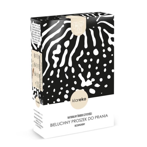 Proszek do prania BIAŁEGO bezzapachowy kartonik 1kg KLAREKO Proszek do prania BIAŁEGO bezzapachowy kartonik 1kg KLAREKO