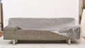 Folia ochronna 1-osobowa kanapa 243,8 x 137,2cm GRUBA 50 mikronów